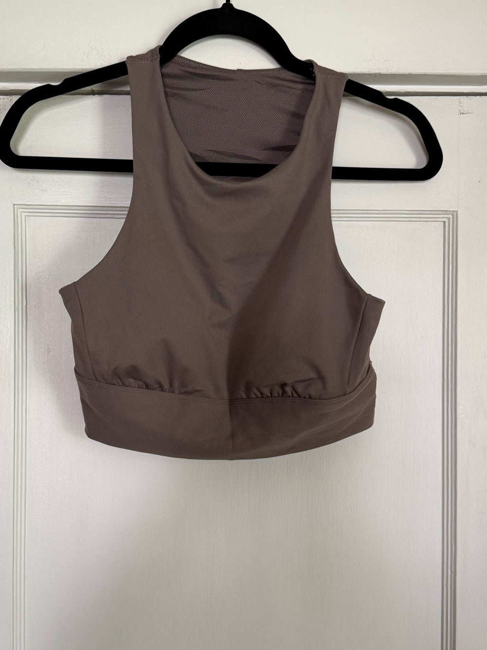 All in Motion Taupe Bra/Tank workout top